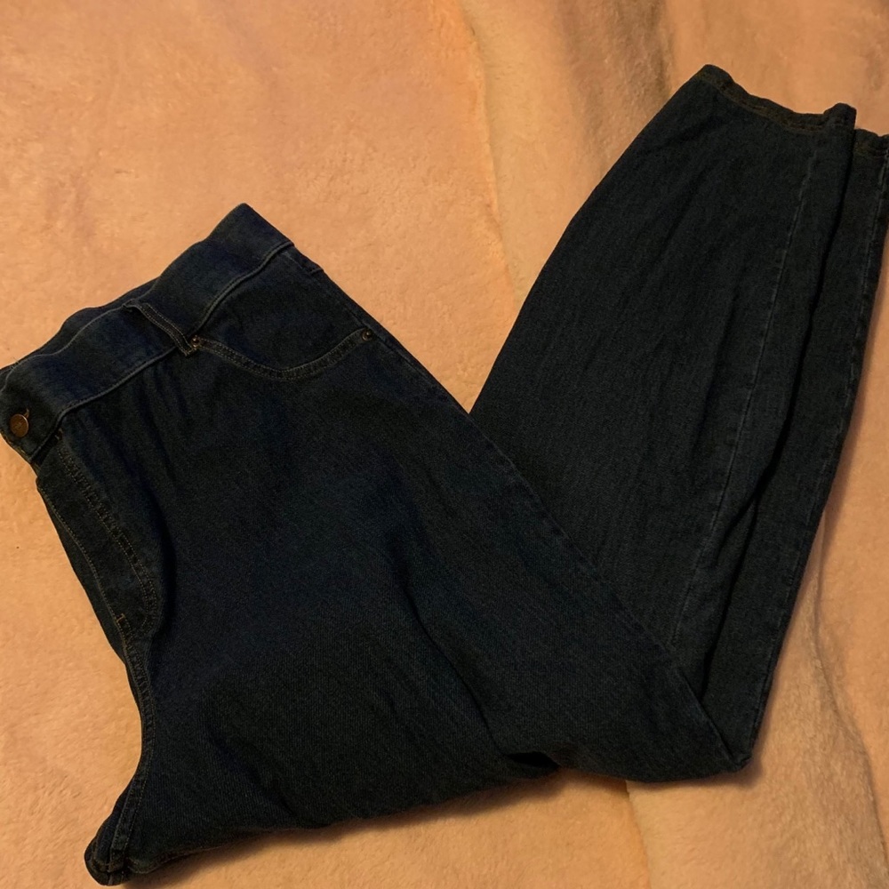 Hue plus size denim leggings